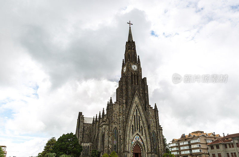 巴西南部Canela市的石头大教堂(Pedra Catedral)